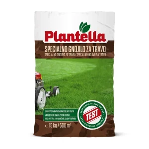 Plantella gnojivo za travu 15 kg za prehranu travnjaka i održavanje stabilnog rasta i zelene boje