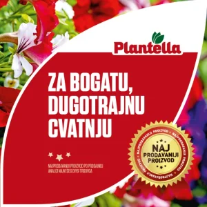 Plantella gnojivo za cvijeće za dugotrajnu cvatnju ukrasnih biljaka